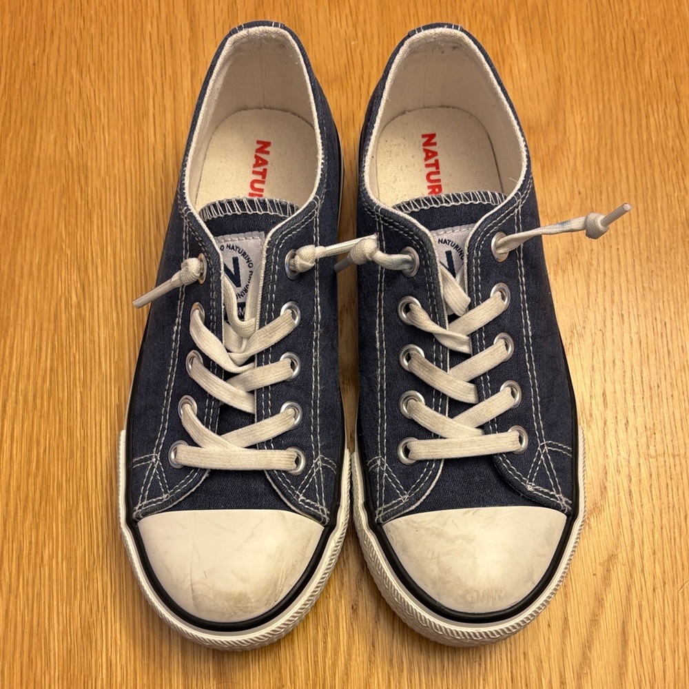 Naturino Kids Canvas Navy Blue Kids Shoes US 1 - 1.5 little kids/youth
